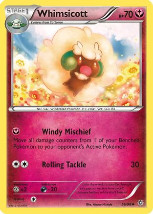 [PKM] Whimsicott (56/98) [XY: Ancient Origins]