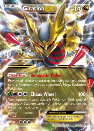 [PKM-R] Giratina EX (57/98) [XY: Ancient Origins]