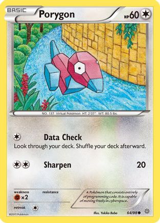 [PKM] Porygon (64/98) [XY: Ancient Origins]