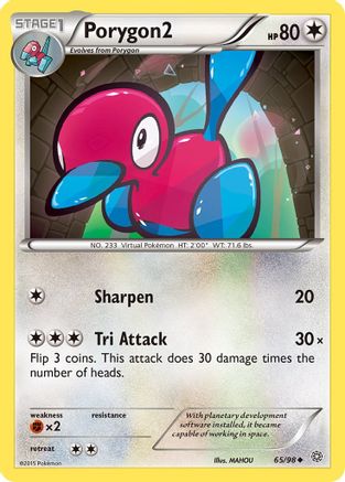 [PKM] Porygon2 (65/98) [XY: Ancient Origins]