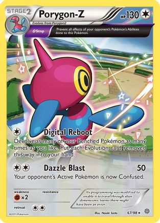 [PKM] Porygon-Z (67/98) [XY: Ancient Origins]