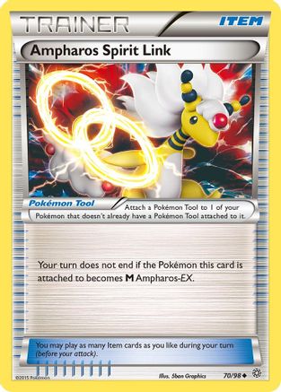[TR] Ampharos Spirit Link (70/98) [XY: Ancient Origins]