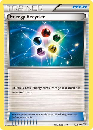 [TR] Energy Recycler (72/98) [XY: Ancient Origins]