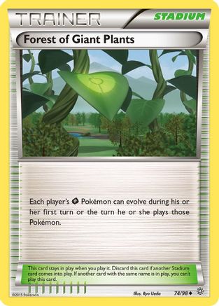 [TR] Forest of Giant Plants (74/98) [XY: Ancient Origins]