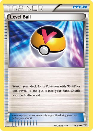 [TR] Level Ball (76/98) [XY: Ancient Origins]