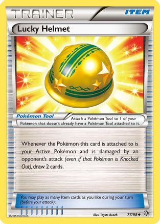 [TR] Lucky Helmet (77/98) [XY: Ancient Origins]