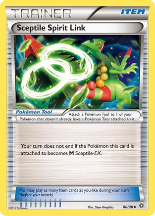 [PKM] Sceptile Spirit Link (80/98) [XY: Ancient Origins]