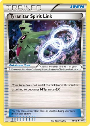 [PKM] Tyranitar Spirit Link (81/98) [XY: Ancient Origins]