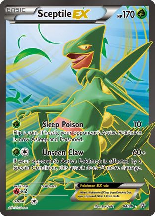 [PKM] Sceptile EX (84/98) [XY: Ancient Origins]