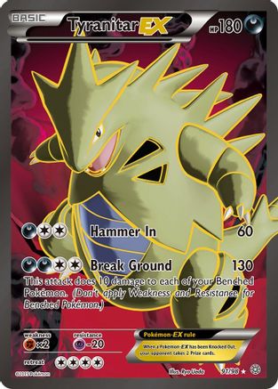 [PKM] Tyranitar EX (91/98) [XY: Ancient Origins]
