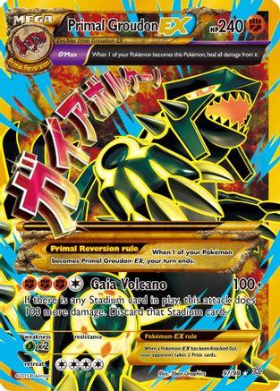 [PKM] Primal Groudon EX (97/98) [XY: Ancient Origins]