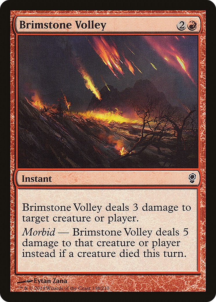 {C} Brimstone Volley [Conspiracy][CNS 138]