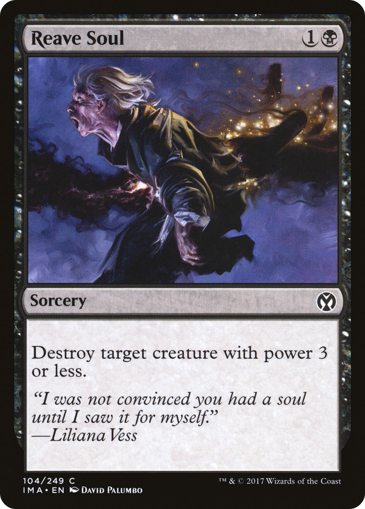 {C} Reave Soul [Iconic Masters][IMA 104]
