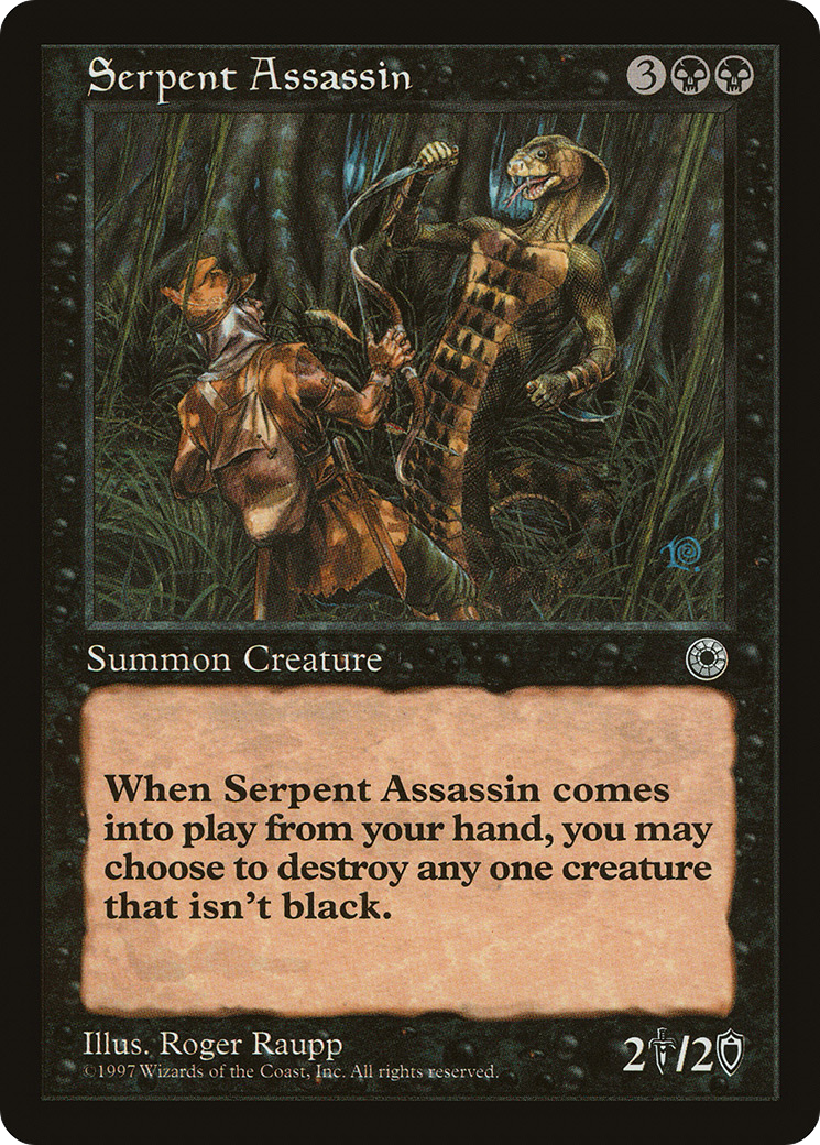 {R} Serpent Assassin [Portal][POR 108] - Misty Mountain Games