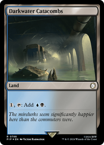 {R} Darkwater Catacombs (Surge Foil) [Fallout][PIP 788]