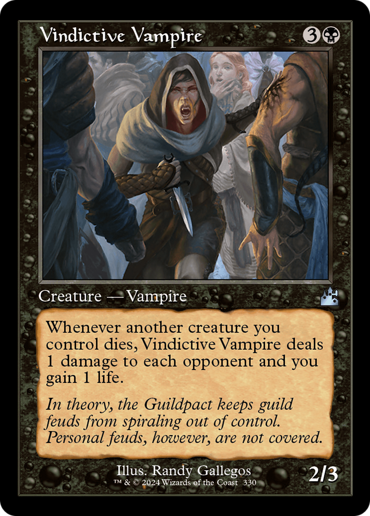 {C} Vindictive Vampire (Retro Frame) [Ravnica Remastered][RVR 330]