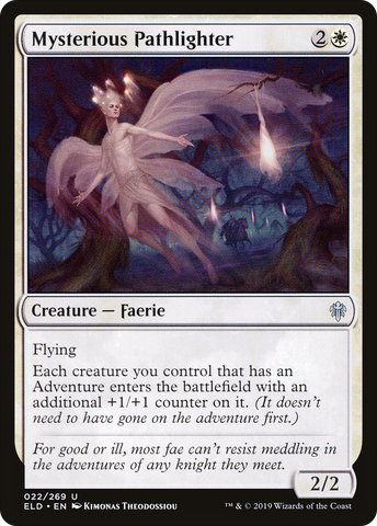 {C} Mysterious Pathlighter [Throne of Eldraine][ELD 022]