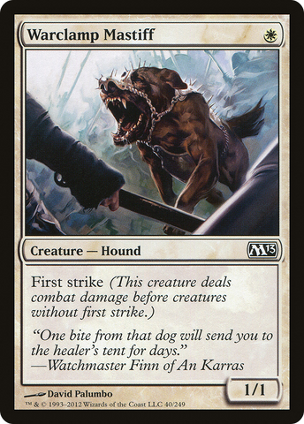 {C} Warclamp Mastiff [Magic 2013][M13 040]