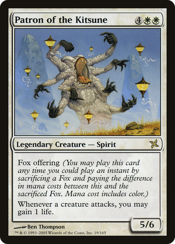 {R} Patron of the Kitsune [Betrayers of Kamigawa][BOK 019]