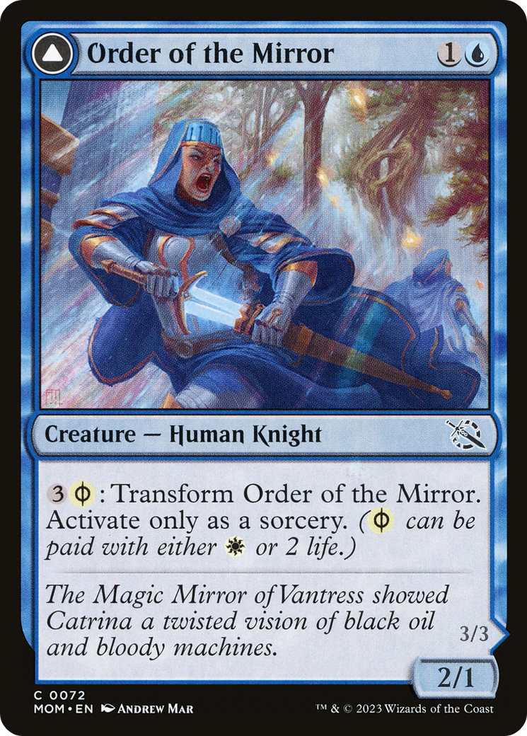 {C} Order of the Mirror // Order of the Alabaster Host [March of the Machine][MOM 072]