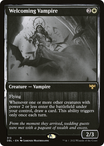 {R} Welcoming Vampire [Innistrad: Double Feature][DBL 313]
