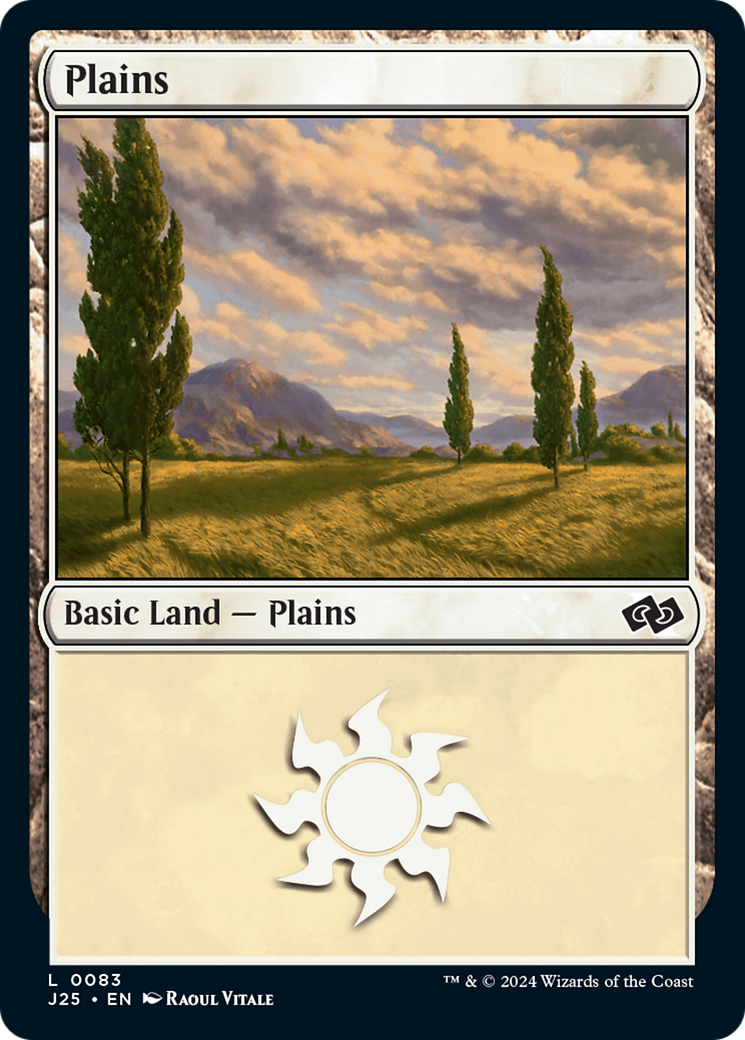 {B}[J25 083] Plains (83) [Foundations Jumpstart]