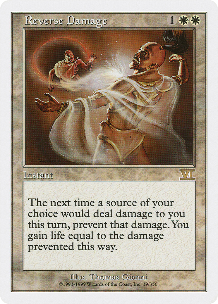 {R} Reverse Damage [Classic Sixth Edition][6ED 039]