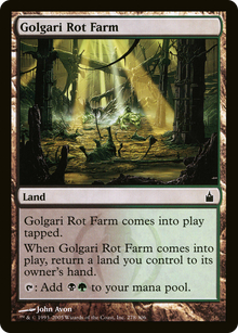 {C} Golgari Rot Farm [Ravnica: City of Guilds][RAV 278]