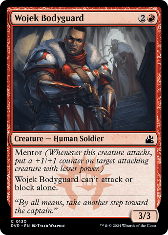{C} Wojek Bodyguard [Ravnica Remastered][RVR 130]