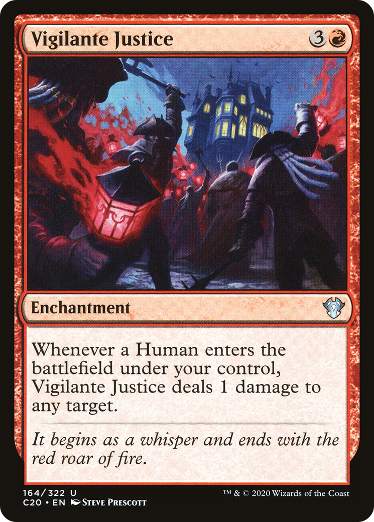 {C} Vigilante Justice [Commander 2020][C20 164]