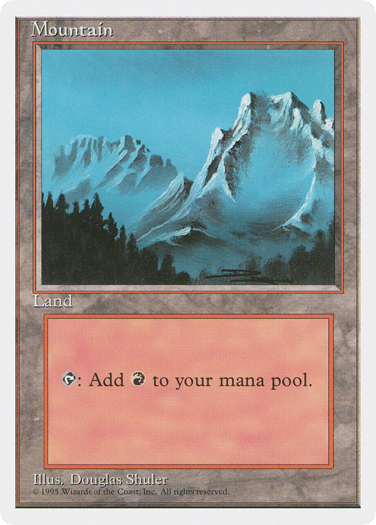 {B}[4ED 374] Mountain (374) [Fourth Edition]