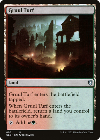 {C} Gruul Turf [Commander Legends: Battle for Baldur's Gate][CLB 895]