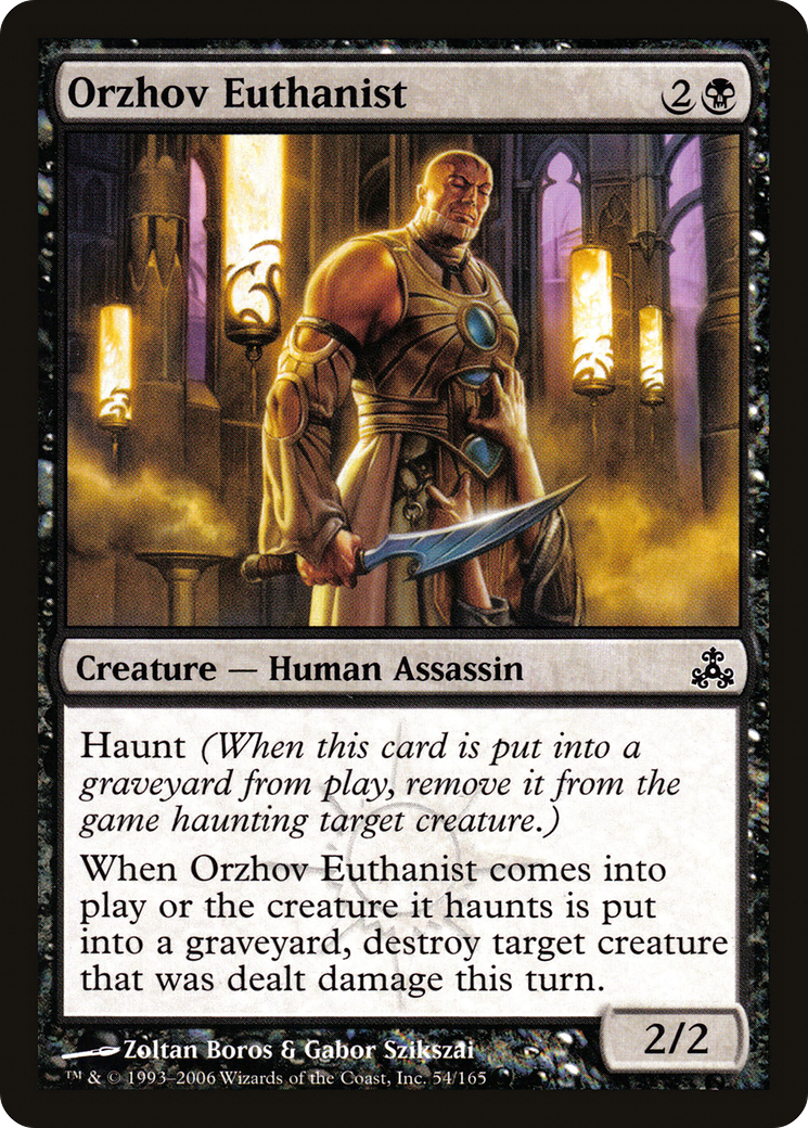 {C} Orzhov Euthanist [Guildpact][GPT 054]