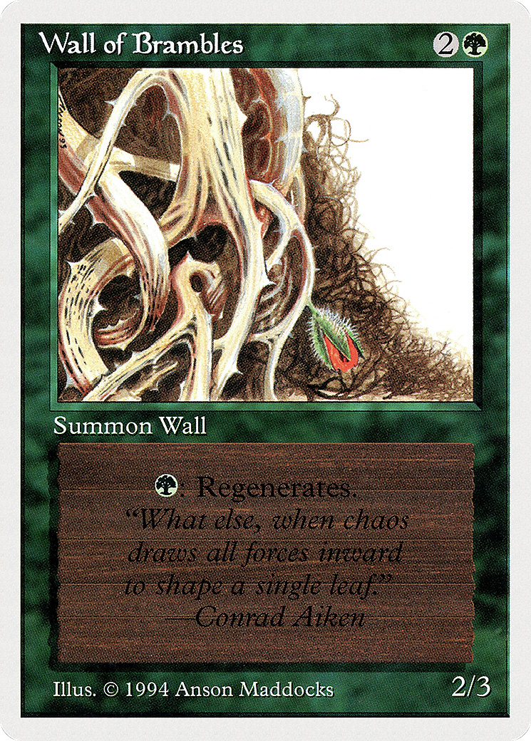 {C} Wall of Brambles [Summer Magic / Edgar][SUM 224]