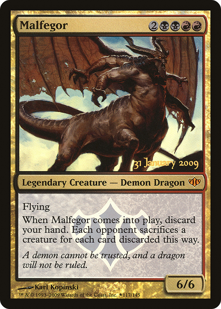 {R} Malfegor [Conflux Promos][PR CON 117] - Misty Mountain Games