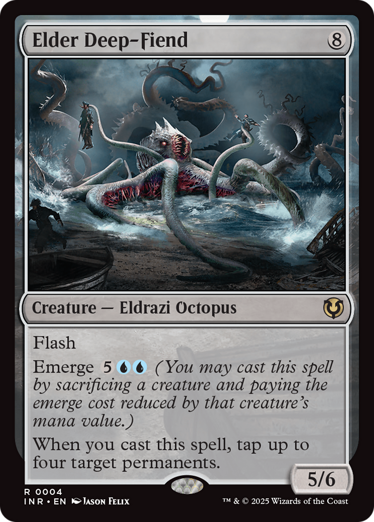 {R} Elder Deep-Fiend [Innistrad Remastered][INR 004]