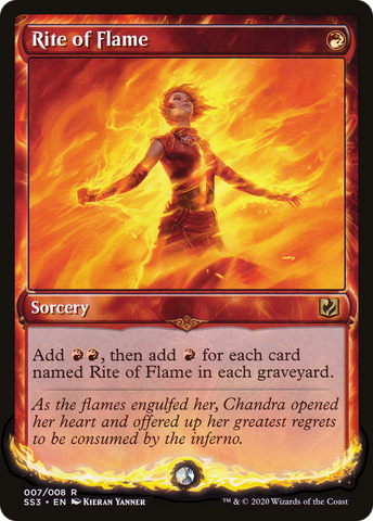 {R} Rite of Flame [Signature Spellbook: Chandra][SS3 007]