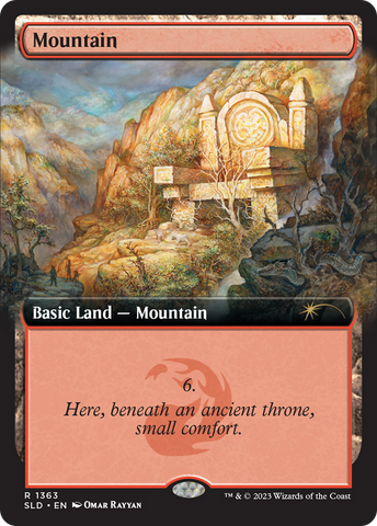 {B} Mountain (1363) [Secret Lair Drop Series][SLD 1363]