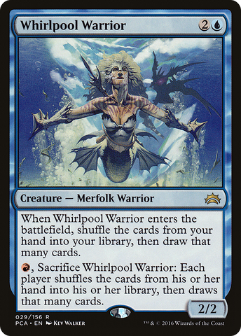 {R} Whirlpool Warrior [Planechase Anthology][PCA 029]
