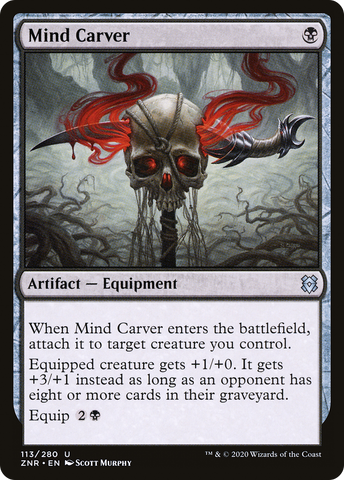 {C} Mind Carver [Zendikar Rising][ZNR 113]
