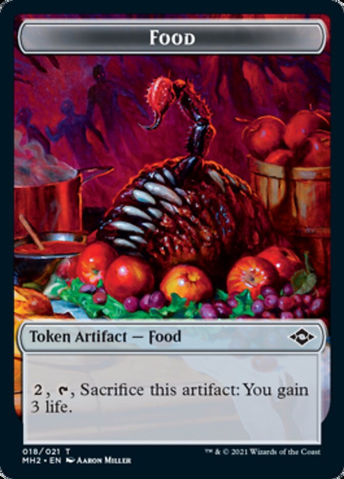 {T} Elemental Token // Food Token (18) [Modern Horizons 2 Tokens][TMH2 010]