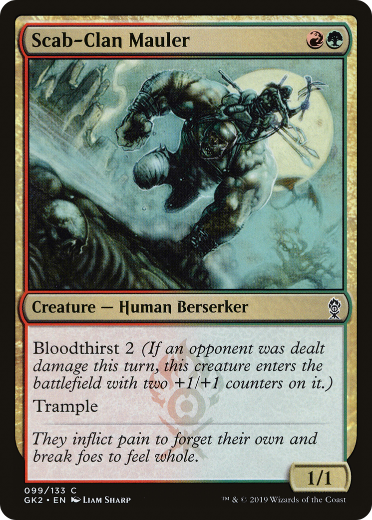 {C} Scab-Clan Mauler [Ravnica Allegiance Guild Kit][GK2 099]