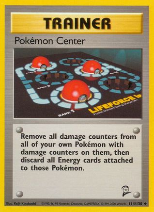 [PKM] Pokemon Center (114/130) [Base Set 2]