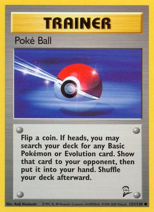 [PKM] Poke Ball (121/130) [Base Set 2]