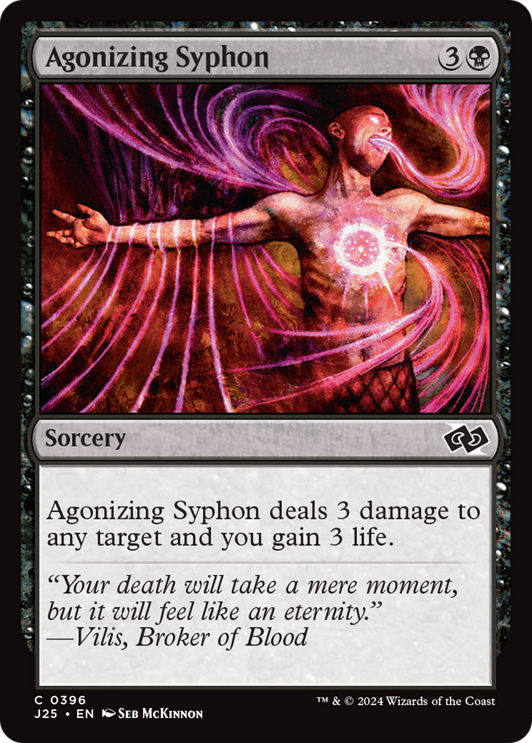{C} Agonizing Syphon [Foundations Jumpstart][J25 396]