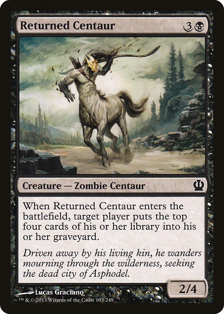 {C} Returned Centaur [Theros][THS 103] - Misty Mountain Games