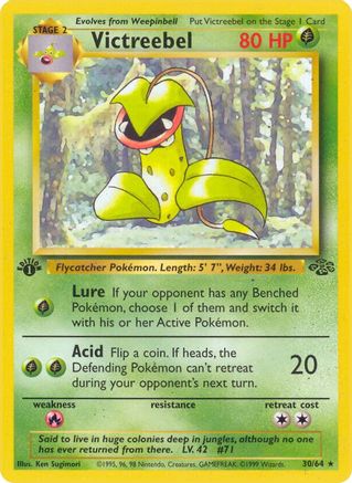 [PKM] Victreebel (30/64) [Jungle 1st Edition]