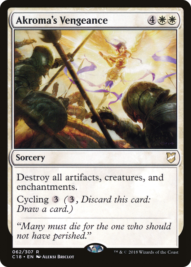 {R} Akroma's Vengeance [Commander 2018][C18 062] - Misty Mountain Games