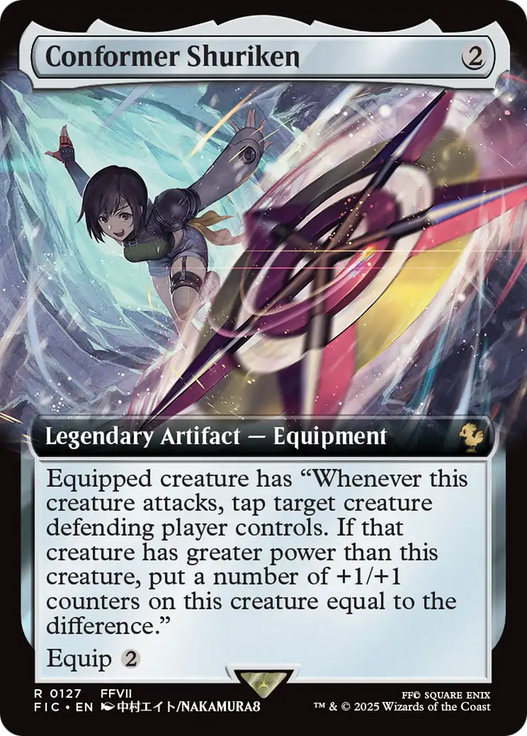 {R} Conformer Shuriken (Extended Art) [FINAL FANTASY Commander][FIC 127]