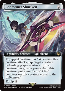 {R} Conformer Shuriken (Extended Art) [FINAL FANTASY Commander][FIC 127]